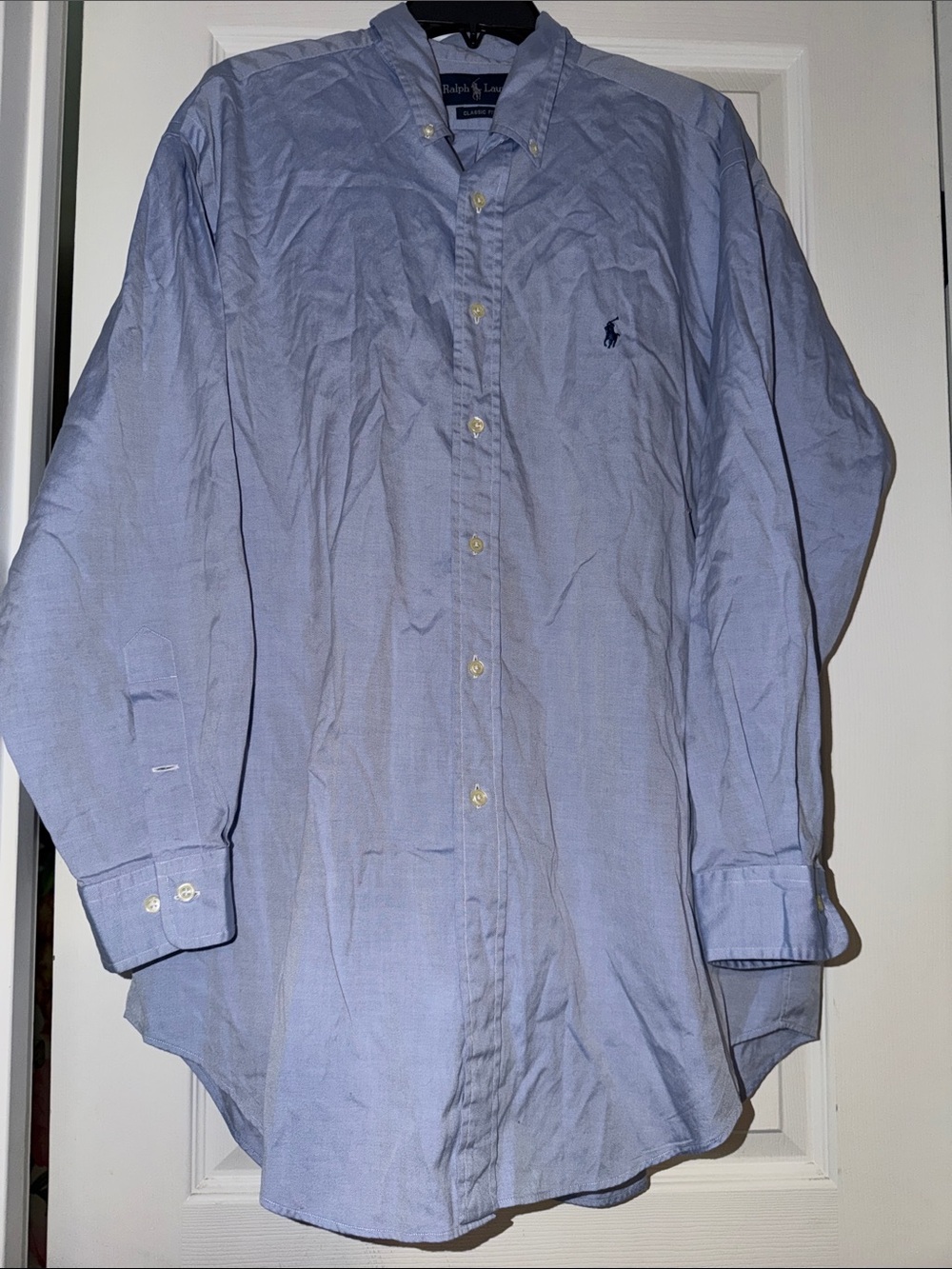 Ralph Lauren Light Blue Button-Down Dress Shirt